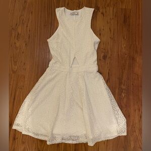 Abercrombie Kids White Lace Dress